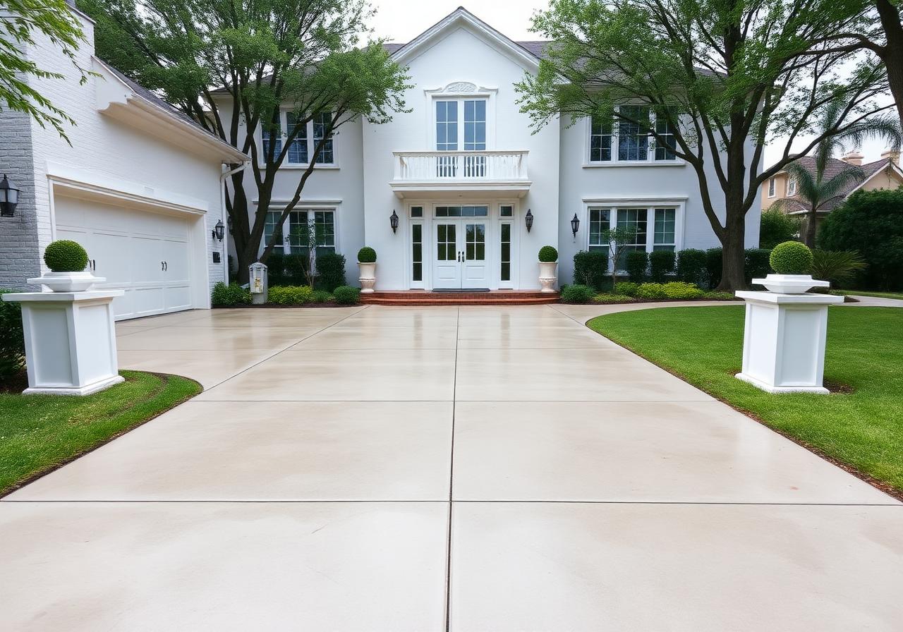 After — Driveway · Highland Park